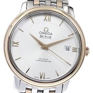 OMEGA De Ville Prestige 424.20.37.20.02.001 Silver Dial Automatic Men's_896882